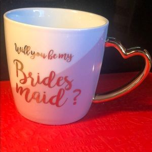 Will you be my bridesmaid coffee cup